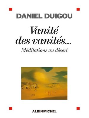 cover image of Vanité des vanités...
